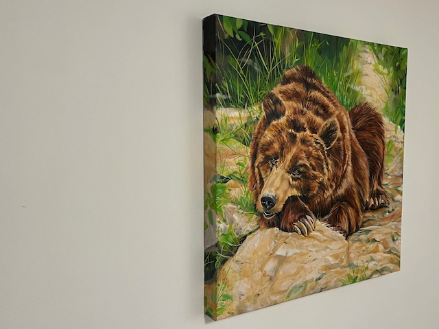 Bär / Bear • Ölmalerei / Oil Painting Bär / Bear • Ölmalerei / Oil Painting