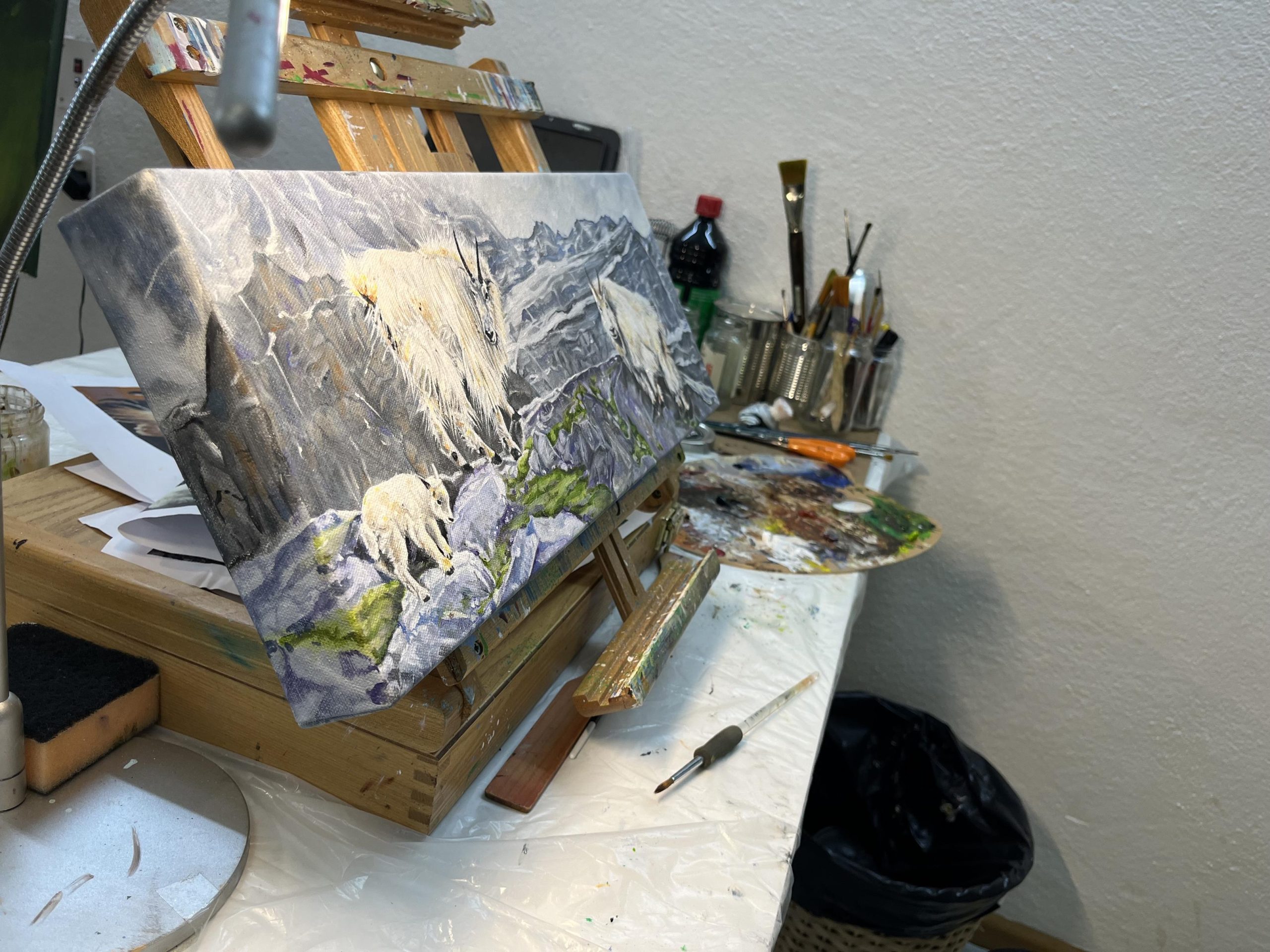 Ziege / Goat • Ölmalerei / Oil Painting Ziege / Goat • Ölmalerei / Oil Painting