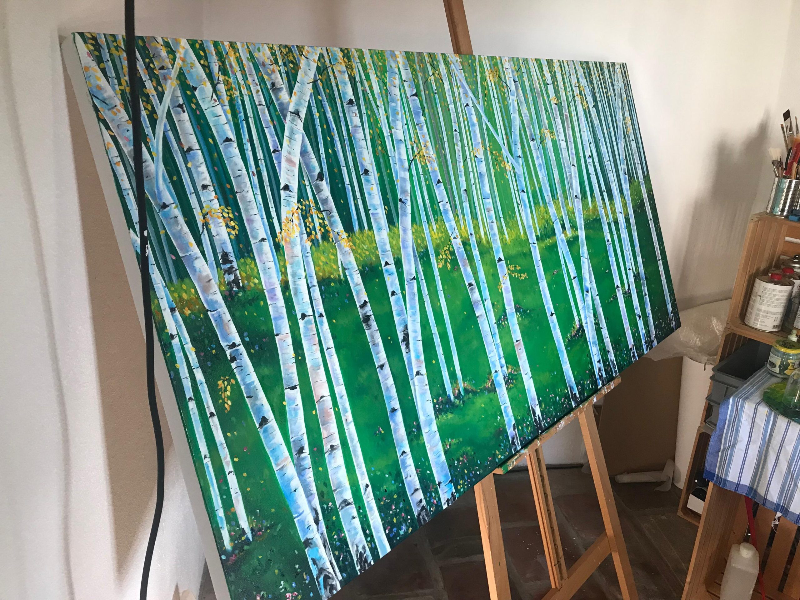 Bäume / Trees • Ölmalerei / Oil Painting Bäume / Trees • Ölmalerei / Oil Painting